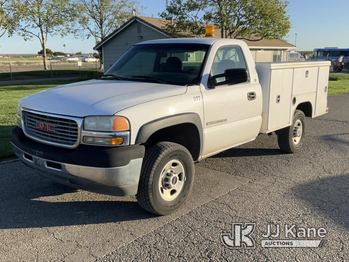 (Dixon, CA) 2001 GMC Sierra 2500HD Pickup Truck Runs & Moves