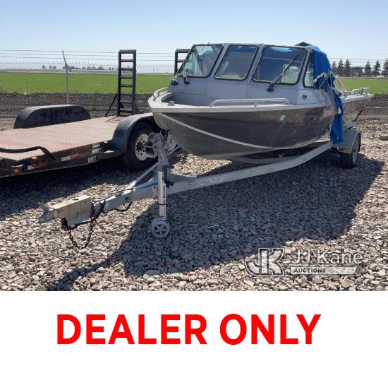 (Dixon, CA) Boat Trailer Road Worthy, VIN Illegible, Bill of Sale Only