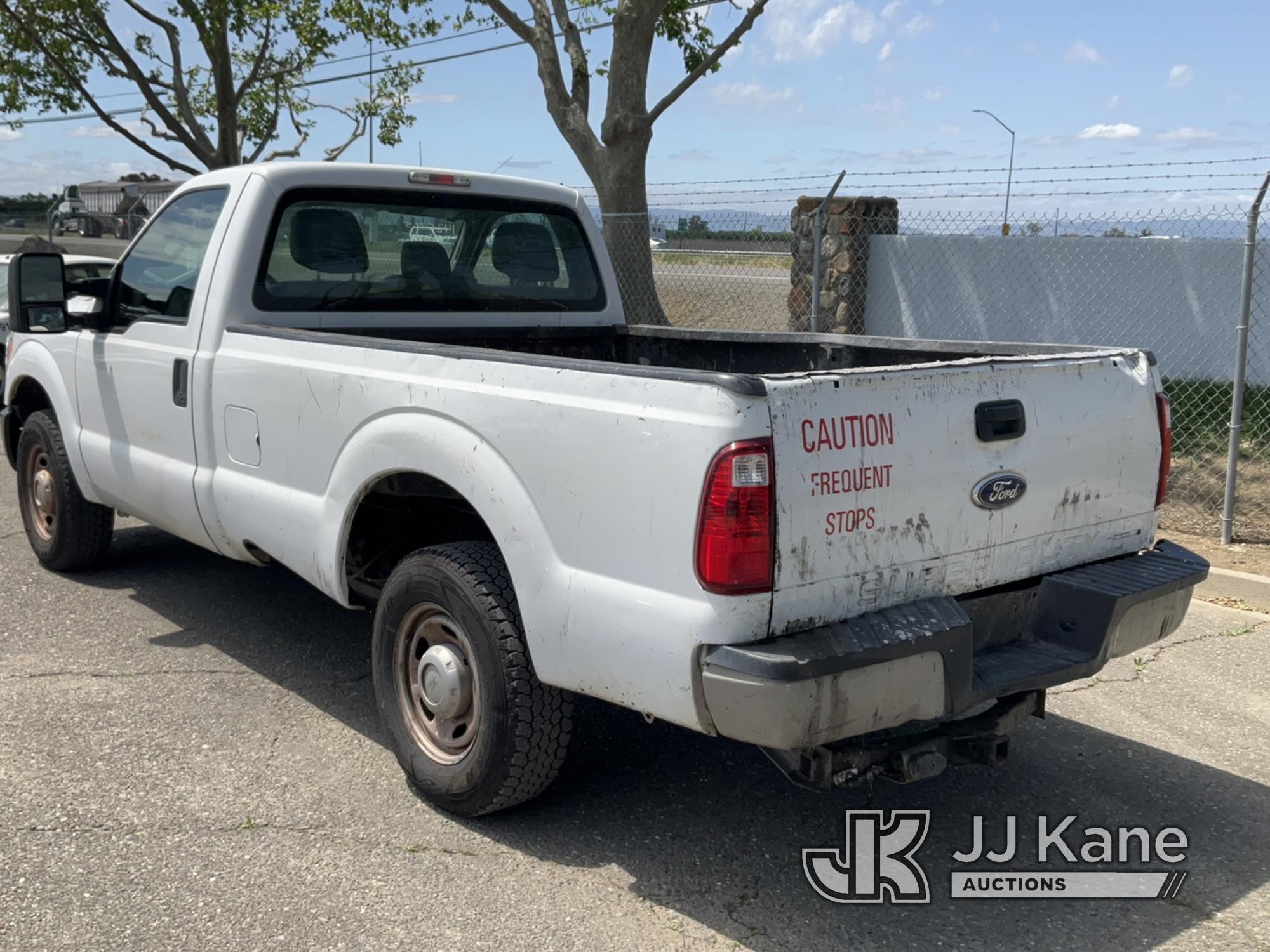 (Dixon, CA) 2012 Ford F250 Pickup Truck Runs, Moves, & Operates, Brake/ABS Faults