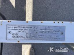 (Dixon, CA) 2013 American Signal Message Board Portable Message Board Road Worthy, Does Not Operate