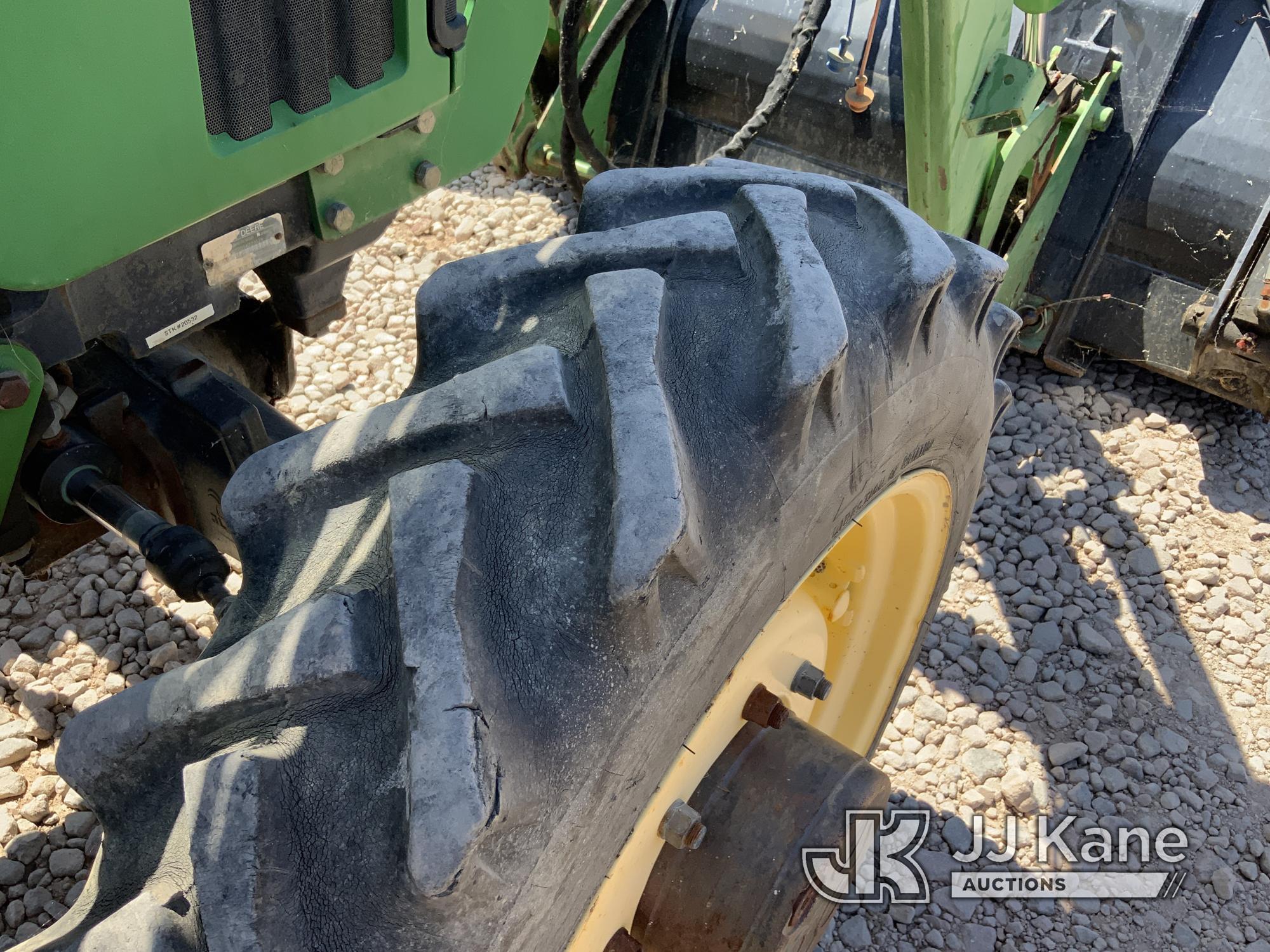 (Dixon, CA) John Deere 5220 Rubber Tired Tractor Loader, John Deere 5220 541 Front End Loader Runs &