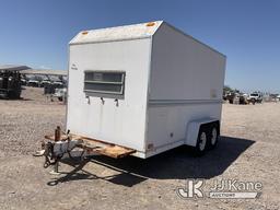 (Dixon, CA) 1997 TPD Trailers CR714T Cargo Trailer Used)( Paint Damage