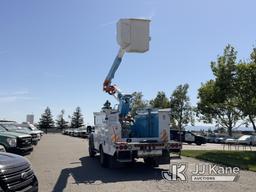 (Dixon, CA) Altec AT37G, Bucket Truck mounted behind cab on 2011 Ford F550 4x4 Service Truck Runs, M