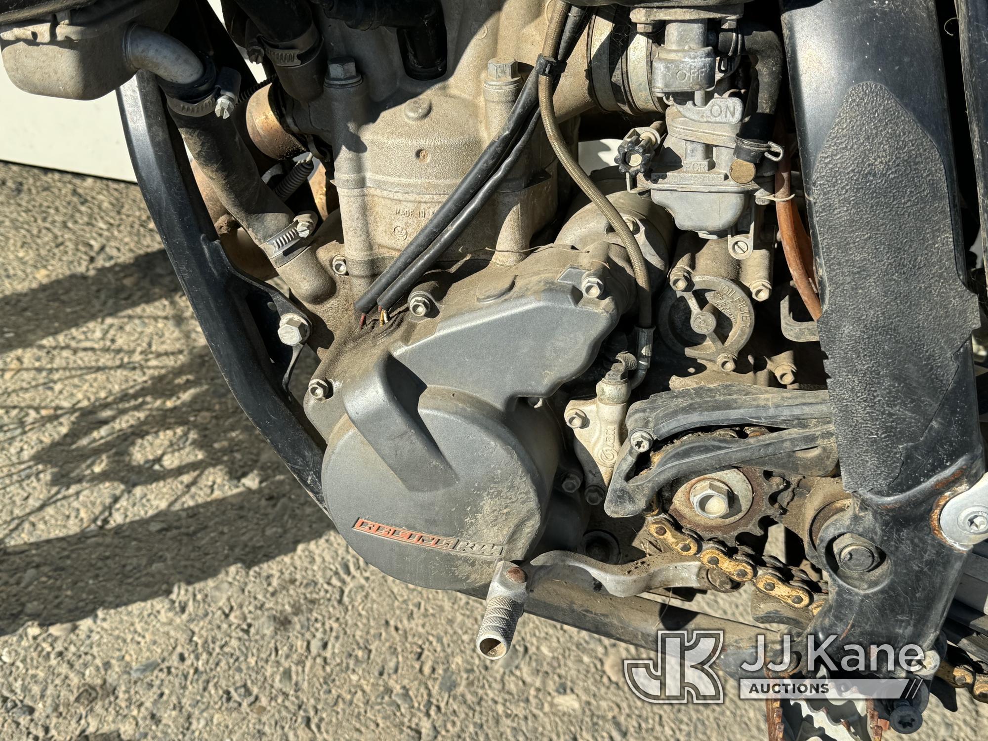 (Dixon, CA) 2008 KTM 250 XC-FW Motorcycle Non Running, No Kickstand, No Key