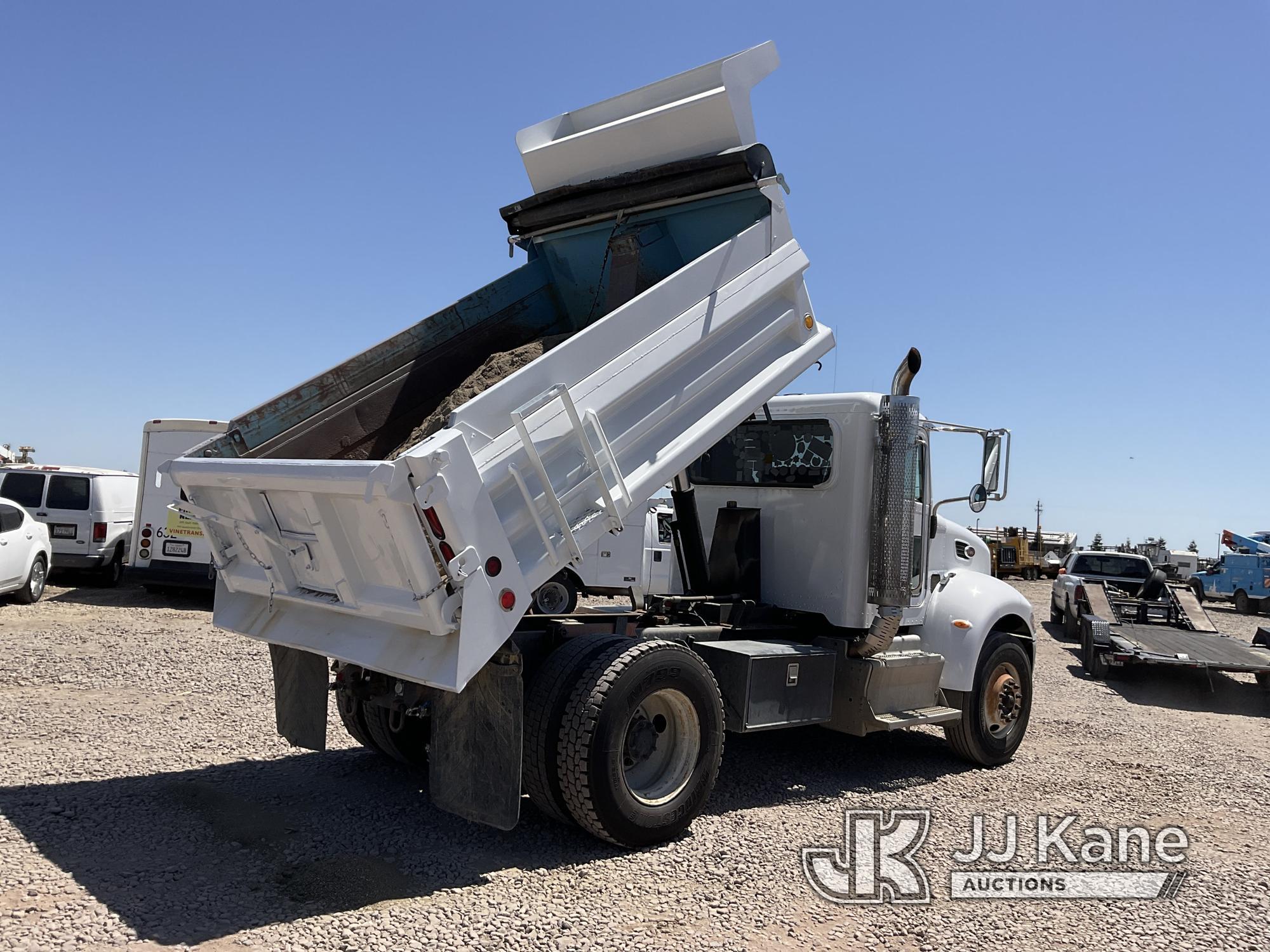 (Dixon, CA) 2012 Peterbilt PB337 Dump Truck Runs, Moves & Operates