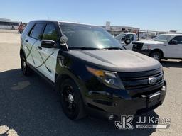 (Dixon, CA) 2015 Ford Explorer AWD Police Interceptor 4-Door Sport Utility Vehicle Runs & Moves, Eng