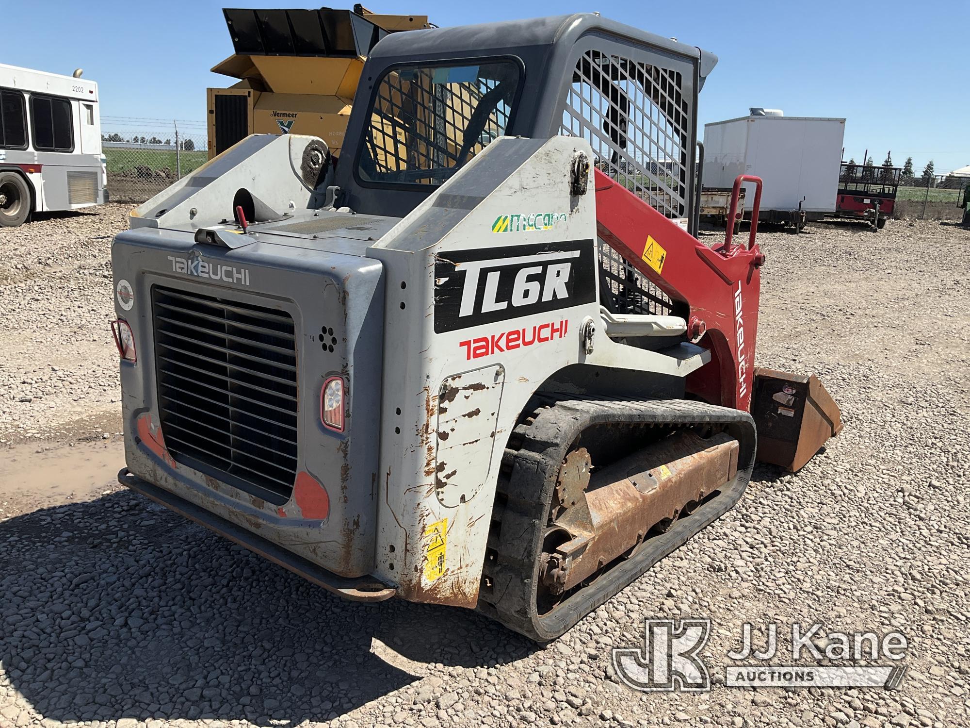 (Dixon, CA) Takeuchi TL-6R Skid Steer Loader Runs, Moves, & Operates