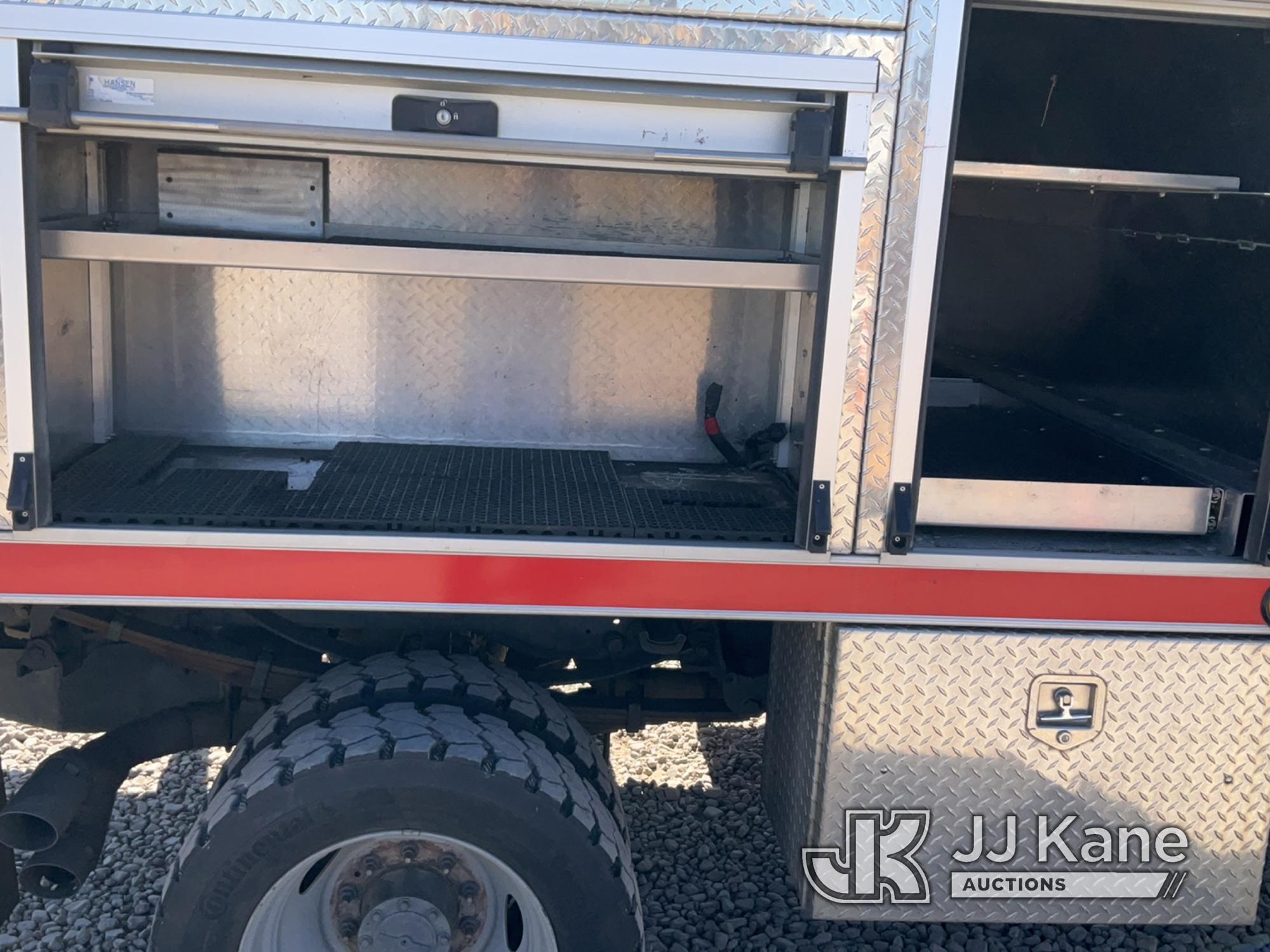 (Dixon, CA) 2017 Ford F450 4x4 Pumper/Fire Truck Runs & Moves) (Pump/Water Operation Unknown, Check