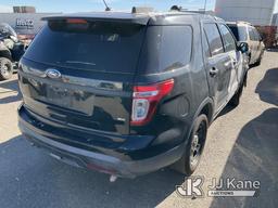 (Dixon, CA) 2014 Ford Explorer AWD Police Interceptor 4-Door Sport Utility Vehicle Not Running, Cond