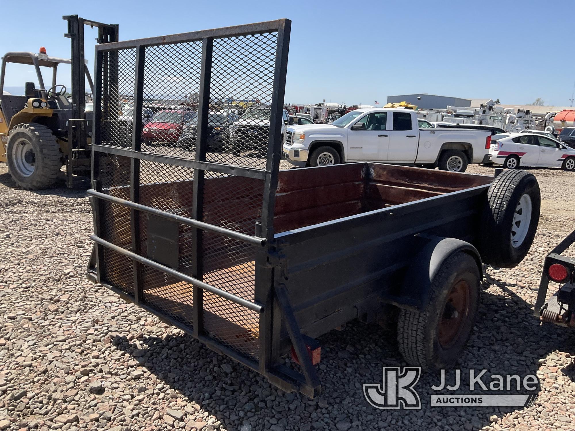 (Dixon, CA) 1992 Utility Trailer Road Worthy, No VIN on Trailer, Bill of Sale Only.