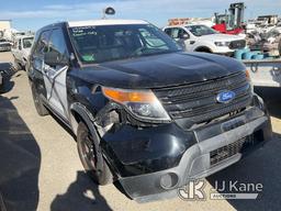 (Dixon, CA) 2014 Ford Explorer AWD Police Interceptor 4-Door Sport Utility Vehicle Not Running, Cond