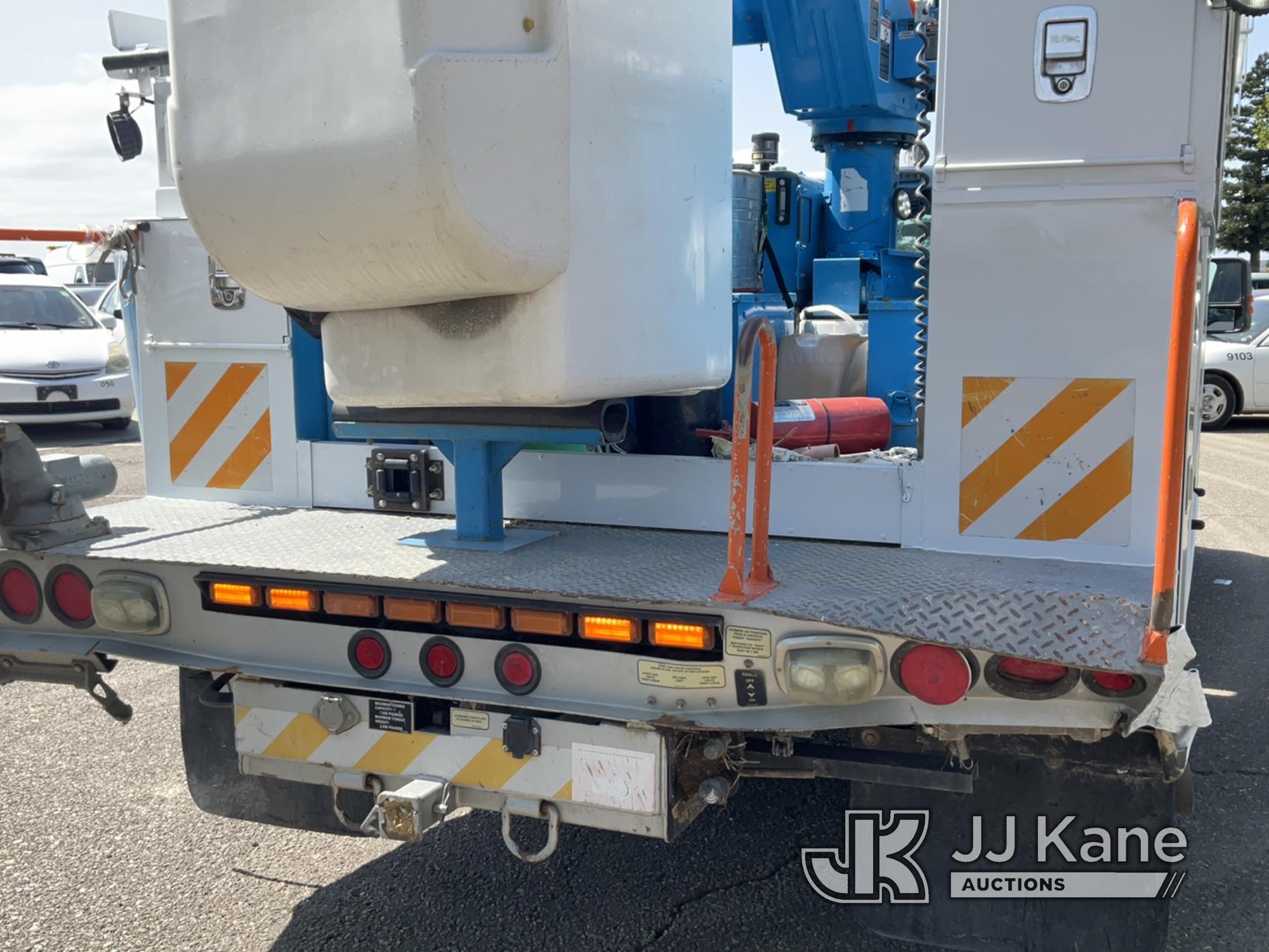 (Dixon, CA) Altec AT37G, Articulating & Telescopic Bucket Truck mounted behind cab on 2013 Ford F550