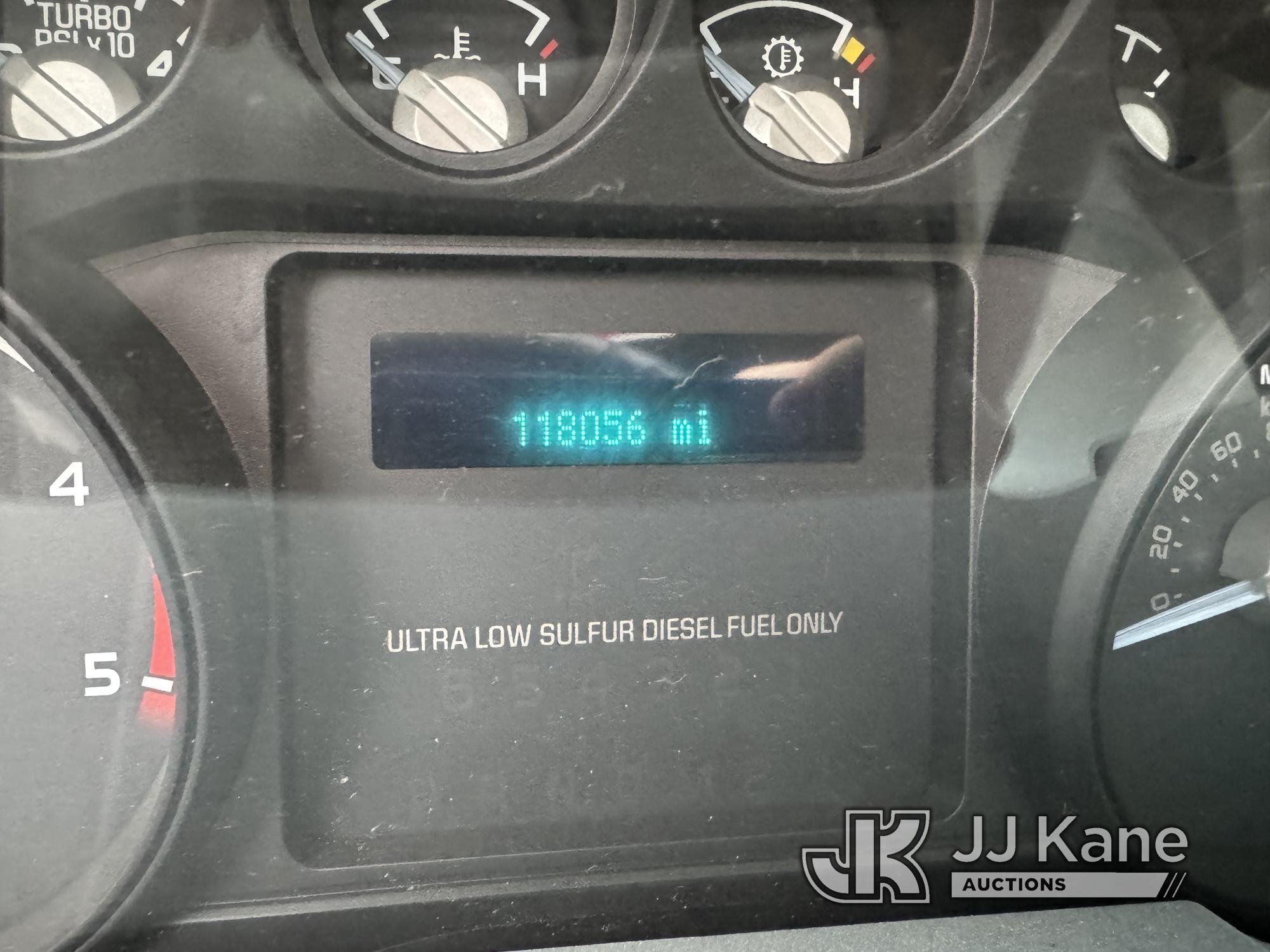 (Dixon, CA) 2013 Ford F550 Mechanics Service Truck Runs & Moves) (Check Engine Light On) (Has Misfir