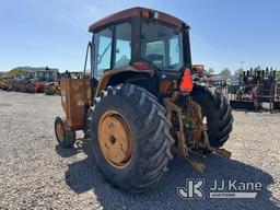 (Dixon, CA) John Deere 6410 Rubber Tired Tractor Runs & Moves, Flail Mower Attachment Operates, Cann