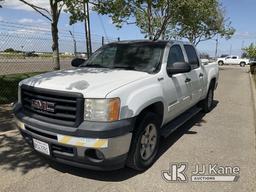 (Dixon, CA) 2013 GMC Sierra 1500 Hybrid Crew-Cab Pickup Truck Runs & Moves