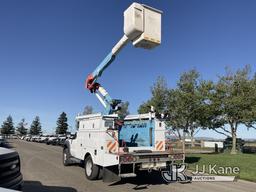 (Dixon, CA) Altec AT37G, Articulating & Telescopic Bucket Truck mounted behind cab on 2011 Ford F550