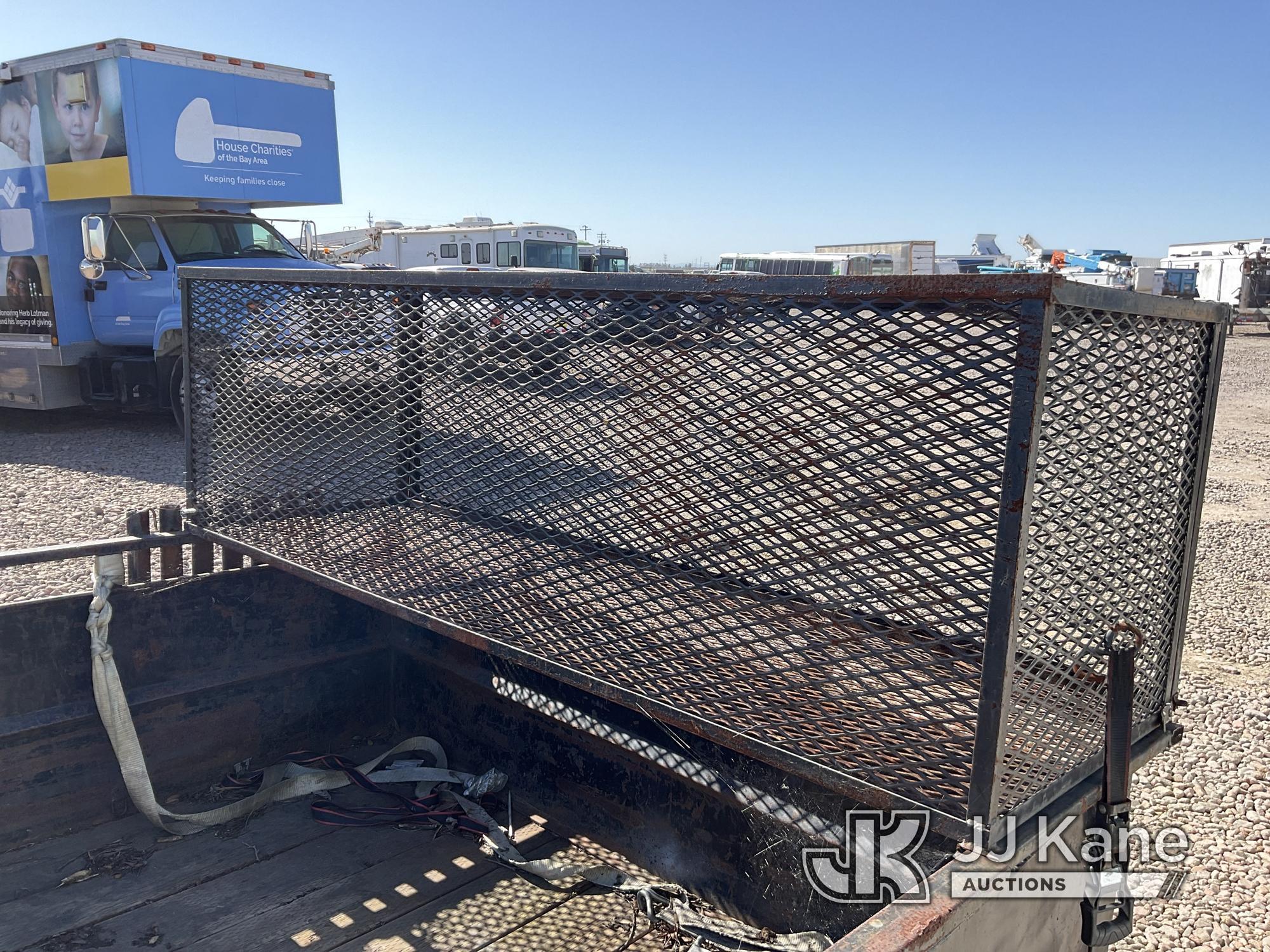 (Dixon, CA) 2006 Big Tex Landscape Trailer Road Worthy, Rust, Body Damage