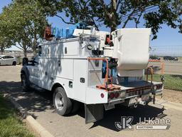 (Dixon, CA) Altec AT37G, Bucket Truck mounted behind cab on 2015 Ford F550 4x4 Service Truck Runs, M