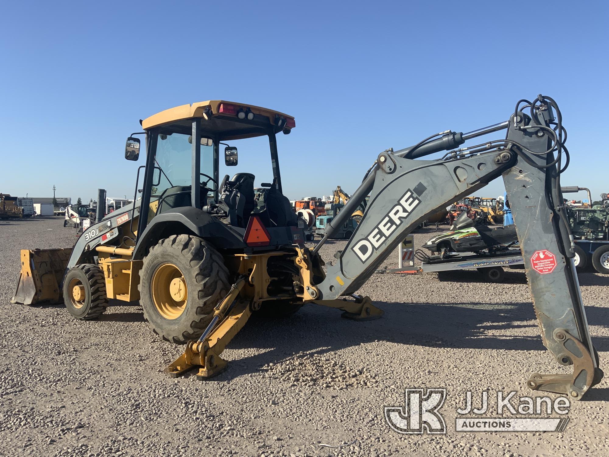 (Dixon, CA) 2011 John Deere 310J 4x4 Tractor Loader Backhoe Runs & Operates