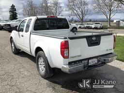 (Dixon, CA) 2016 Nissan Frontier 4x4 Extended-Cab Pickup Truck Runs & Moves, Bad Alternator, Rust Da