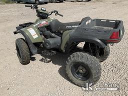 (Dixon, CA) 2005 Polaris 4 Wheel All-Terrain Vehicle Not Running)( Cranks With Pull Cord) No Key