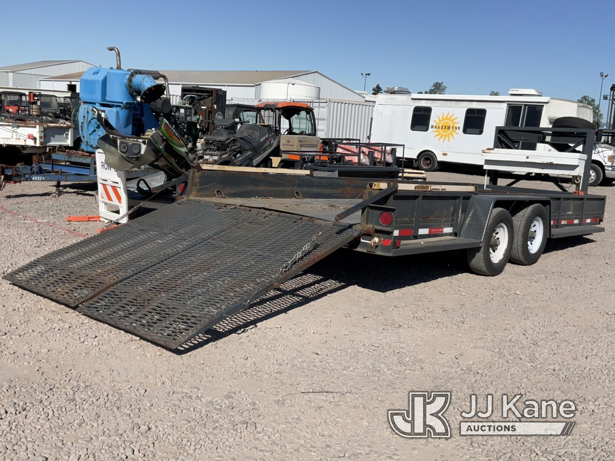 (Dixon, CA) 2006 Jacobsen Gooseneck Tagalong Trailer, Deck Dimensions: Width 7ft, Length 20ft Road W