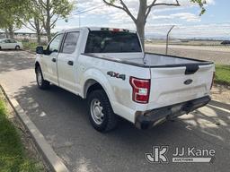 (Dixon, CA) 2020 Ford F150 4x4 Crew-Cab Pickup Truck Runs & Moves)(Accident Damage On Truck Bed, Dri