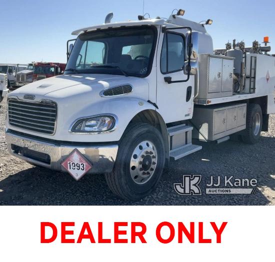 (Dixon, CA) 2005 Freightliner M2 106 Fuel/Lube Truck Runs & Moves) (Lube Operation Unknown, Check En