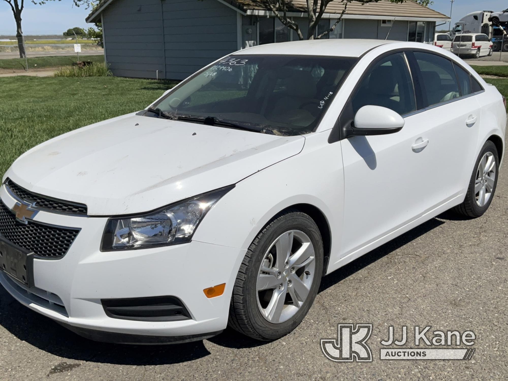 (Dixon, CA) 2014 Chevrolet Cruze LTZ 4-Door Sedan Runs & Moves