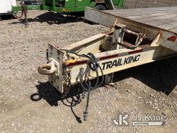 (Dixon, CA) 1997 Trail King TK24-2400 T/A Tagalong Equipment Trailer, Deck Dimensions: Width 7ft 7in