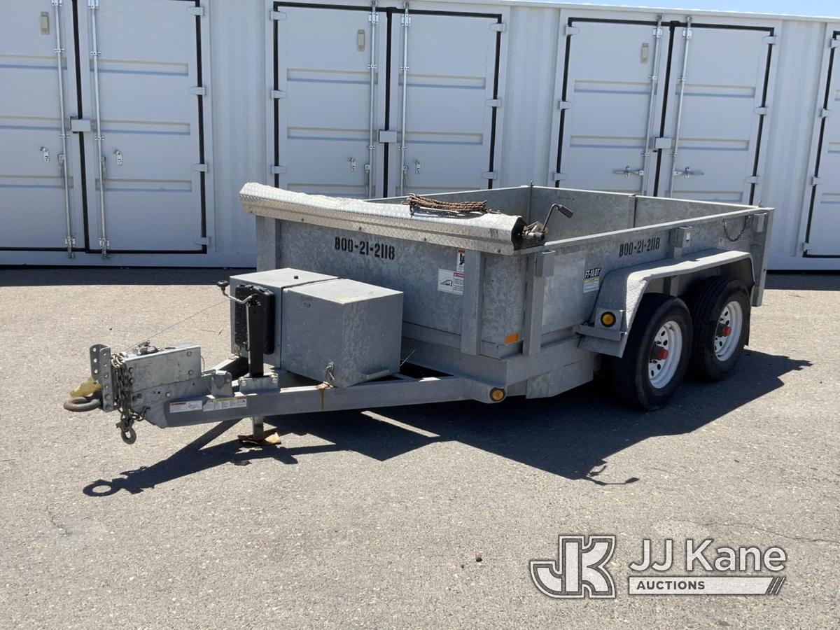 (Dixon, CA) 2017 Felling FT-10 DT Landscape Trailer, Deck Dimensions: Width 6ft 7in, Length 10ft Roa