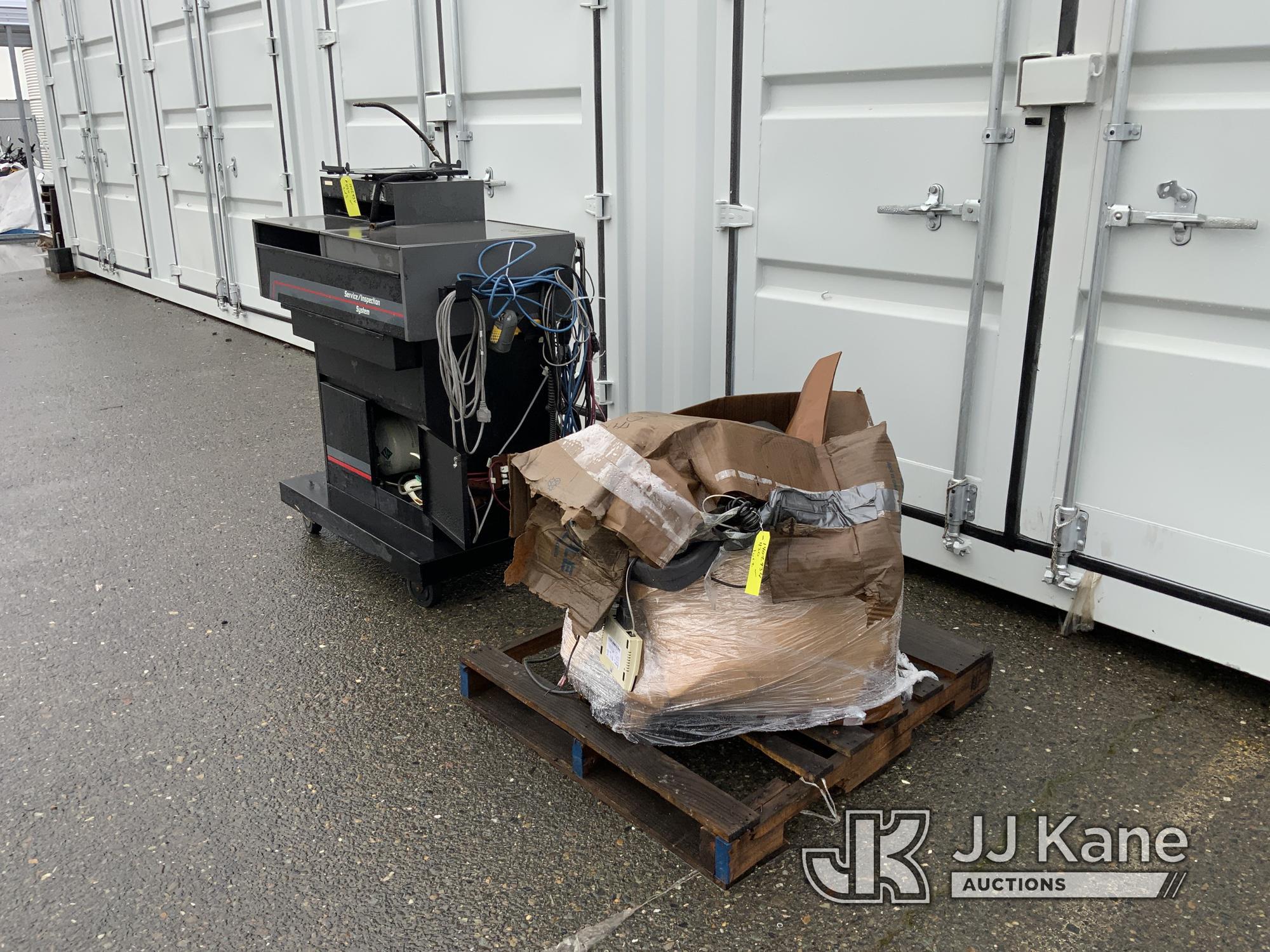 (Dixon, CA) SMOG Machine with Pallet of Equipment (Operating Conditions Unknown) NOTE: This unit is