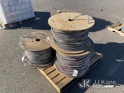 (Dixon, CA) Pallet with Reels of Cable NOTE: This unit is being sold AS IS/WHERE IS via Timed Auctio