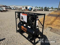 (Dixon, CA) 40gal 2 Stage Air Compressor (New) NOTE: This unit is being sold AS IS/WHERE IS via Time