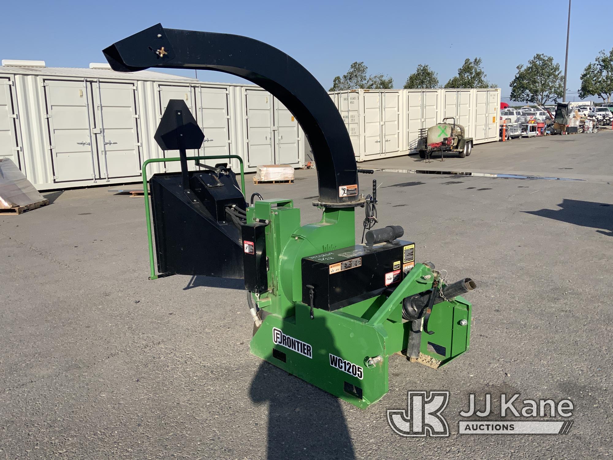 (Dixon, CA) Frontier WC1205 wood chipper, Skid Mounted Frontier WC1205 Chipper PTO Powered wood chip