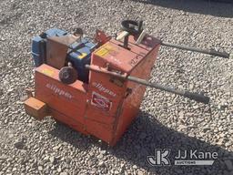 (Dixon, CA) Norton Clipper Norton Clipper Concrete Saw, Model C 143 GAA Does Not Start & Conditions