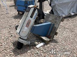 (Dixon, CA) Baileigh Industrial Belt Grinder (Worn Worn, Rust Damage, Operation Status Unknown