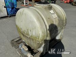 (Dixon, CA) 125Gal Water Tank (Used) NOTE: This unit is being sold AS IS/WHERE IS via Timed Auction