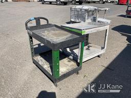 (Dixon, CA) (2) Utility Carts NOTE: This unit is being sold AS IS/WHERE IS via Timed Auction and is