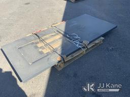 (Dixon, CA) Metal Door (Used) NOTE: This unit is being sold AS IS/WHERE IS via Timed Auction and is