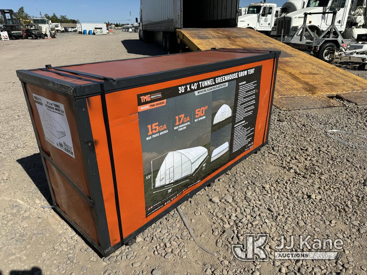 (Dixon, CA) 30ft x 40ft Tunnel Greenhouse Tent (New ) NOTE: This unit is being sold AS IS/WHERE IS v