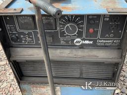 (Dixon, CA) Miller Welder With Wire Feeder (Worn Worn, Rust Damage, Operation Status Unknown