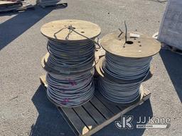 (Dixon, CA) Pallet with Reels of Cable NOTE: This unit is being sold AS IS/WHERE IS via Timed Auctio