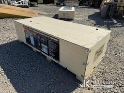 (Dixon, CA) 16ft x 24ft Metal Garage Shed (New) NOTE: This unit is being sold AS IS/WHERE IS via Tim