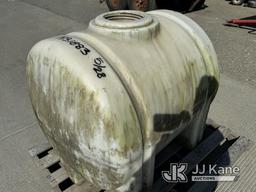 (Dixon, CA) 125Gal Water Tank (Used) NOTE: This unit is being sold AS IS/WHERE IS via Timed Auction