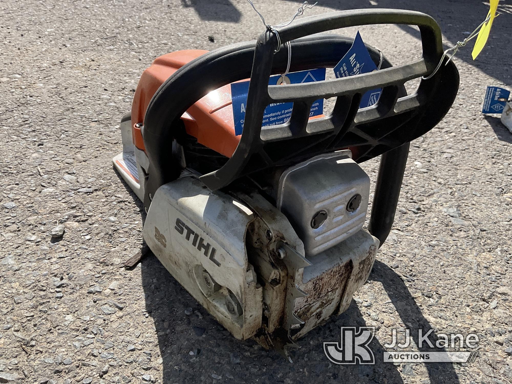 (Dixon, CA) (3) STIHL Chainsaw Motors (Motors Do Not Operate Motors Do Not Operate, Only Crank