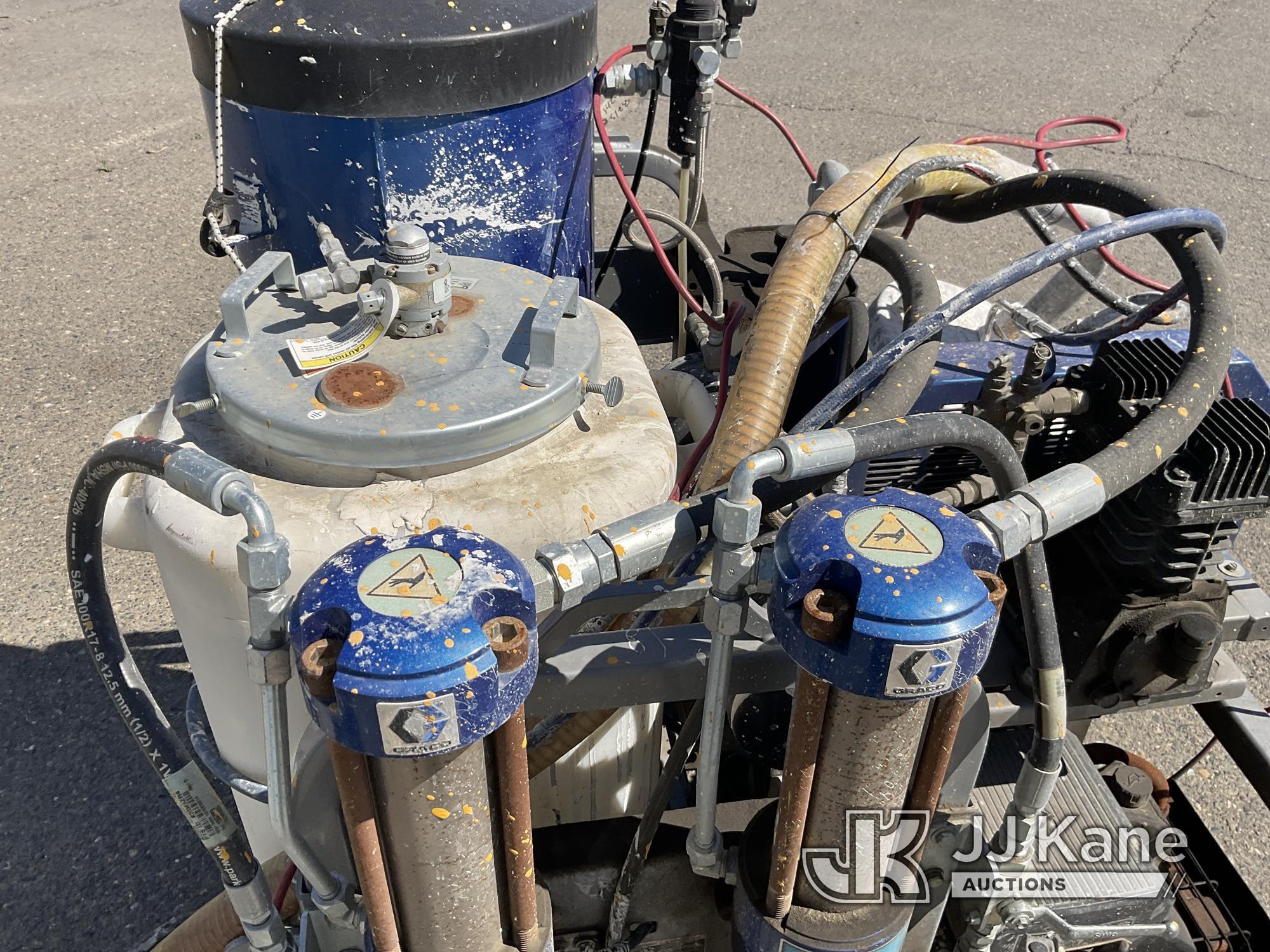 (Dixon, CA) Graco Road Lazer RPS 2900 Walk Behind Road Stripper NOTE: This unit is being sold AS IS/