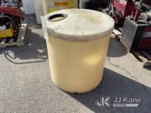 Storage Tank (105 Gallons ) NOTE: This unit is being sold AS IS/WHERE IS via Timed Auction and is lo
