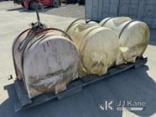 (3) 125Gal Water Tank (Used) NOTE: This unit is being sold AS IS/WHERE IS via Timed Auction and is l