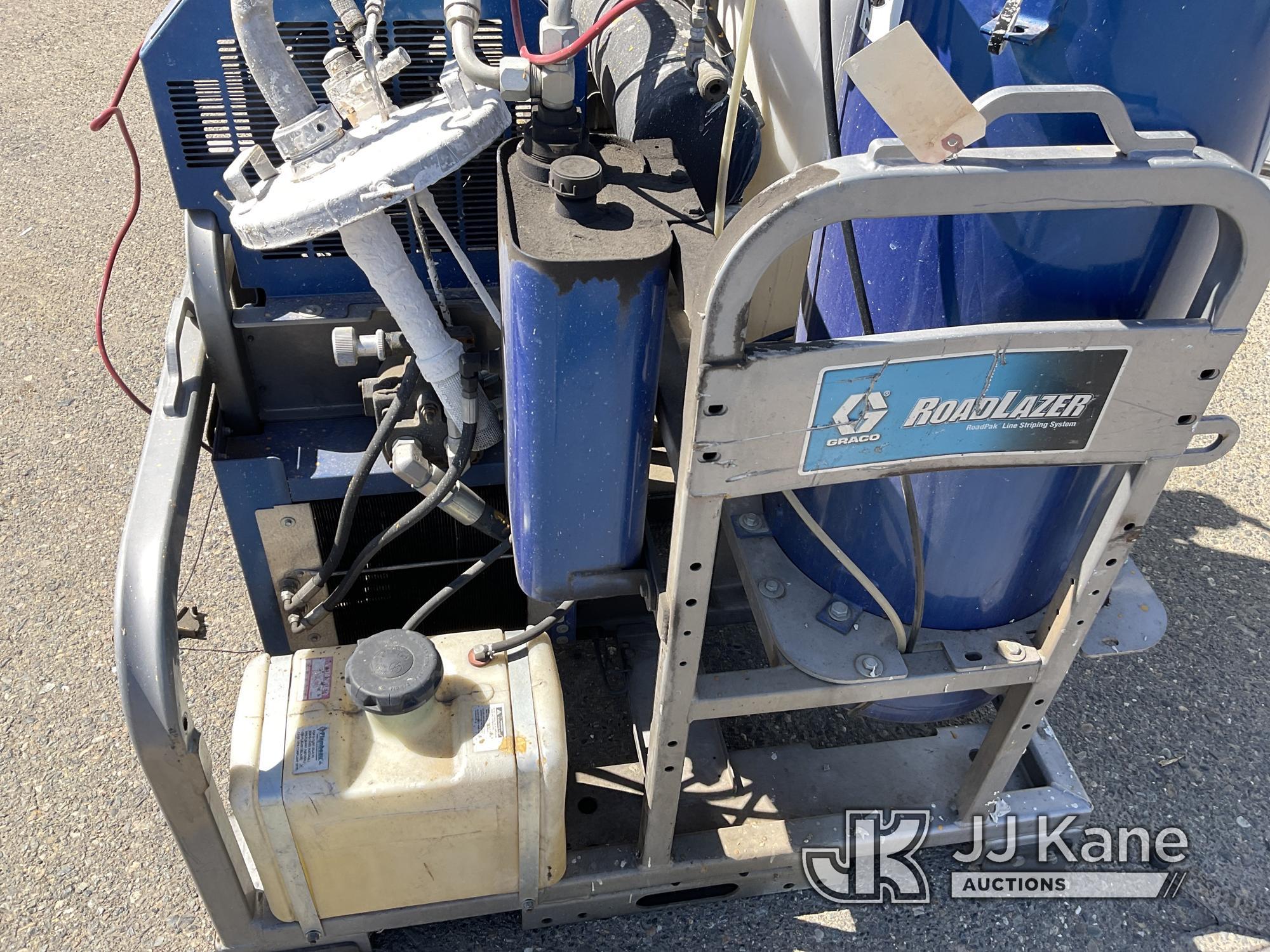 (Dixon, CA) Graco Road Lazer RPS 2900 Walk Behind Road Stripper NOTE: This unit is being sold AS IS/